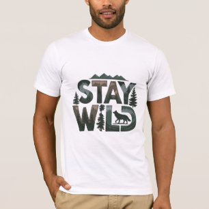 Behåll Vilden - Naturinspirerad design T Shirt