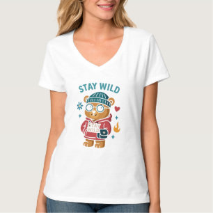 Behåll vildens nalle t shirt