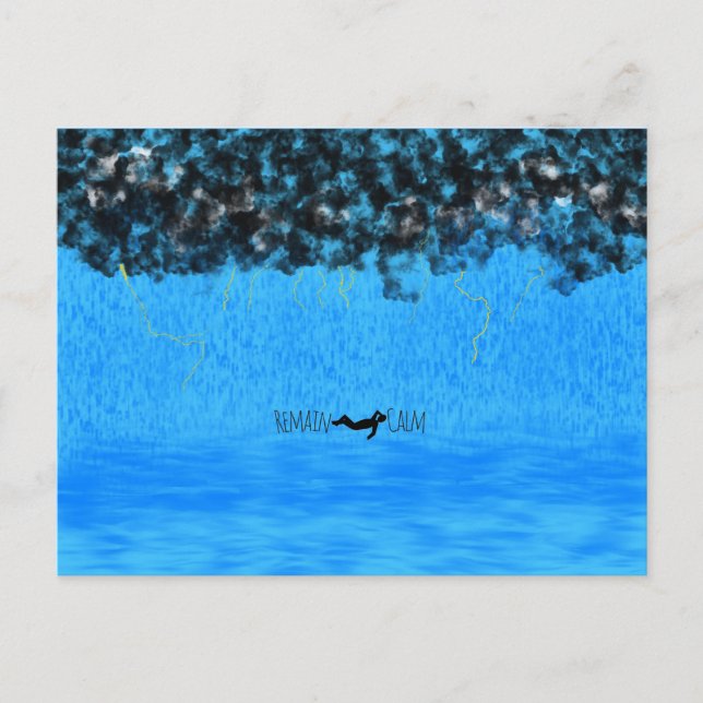 Behåll vykort för Lugn (Framsida)