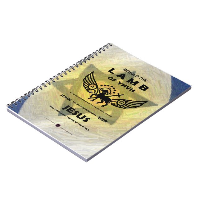Behåll YHVH:s lamm Anteckningsbok (Vänstra Sidan)
