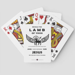 Behåll YHVH:s lamm Casinokort