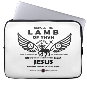 Behåll YHVH:s lamm Laptop Fodral