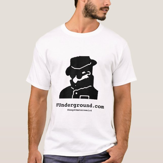 Behålla 43 meter Konstig HFUnderground T Shirt (Framsida)