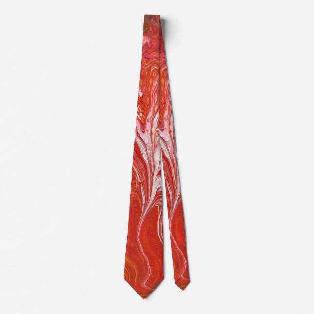 Behålla A Drivin 1 Vibrant Red Tie Slips (Framsida)