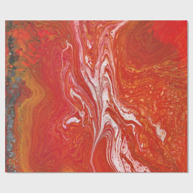 Behålla A Drivin 1 Vibrant Red Wrapping Papper Presentpapper (Platt)