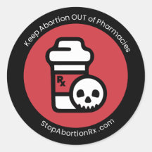 "Behålla Abortion Out" 2" Fäst StopAbortionRx