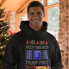 BEHÅLLA AMERICA TRUMP FREE Funny jul T-Shirt
