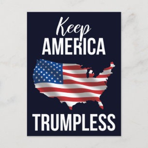 Behålla America Trumpless IV Vykort