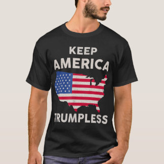 BEHÅLLA AMERICA TRUMPLESS T SHIRT