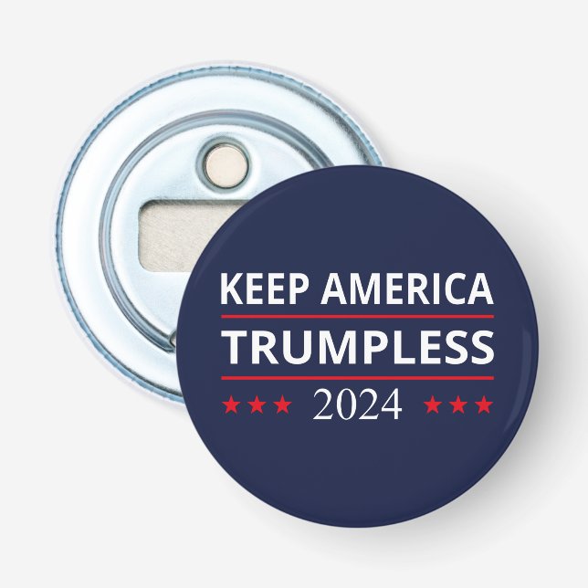 Behålla America Trumpless VII Flasköppnare (Framsidan)