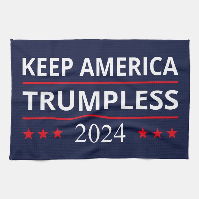 Behålla America Trumpless VII Kökshandduk (Horisontell)
