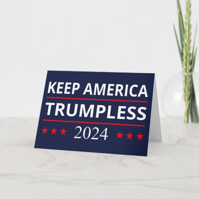 Behålla America Trumpless VII Kort (Framsida)
