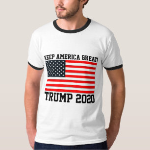 BEHÅLLA AMERICA UNDERBAR! TRUMP 2020 T-Shirts