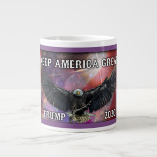 Behålla America Underbarare - Trump 2020 Jumbo Mugg