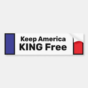Behålla Amerika KUNG FREE Bildekal