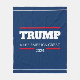 Behålla Amerika Underbar 2024 Omröstning Fleecefilt