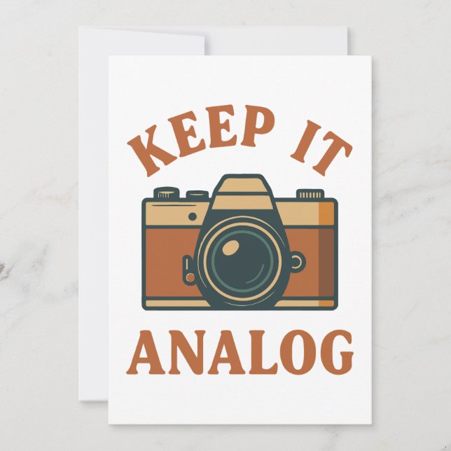 Behålla analog inbjudningar (Framsida)