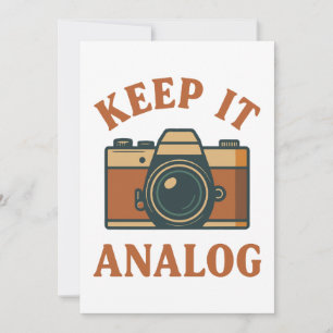 Behålla analog inbjudningar