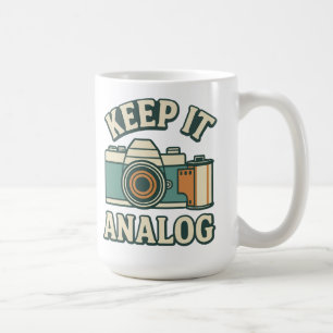 Behålla analog kaffemugg