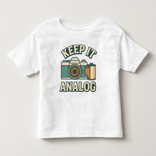Behålla analog t shirt (Framsida)