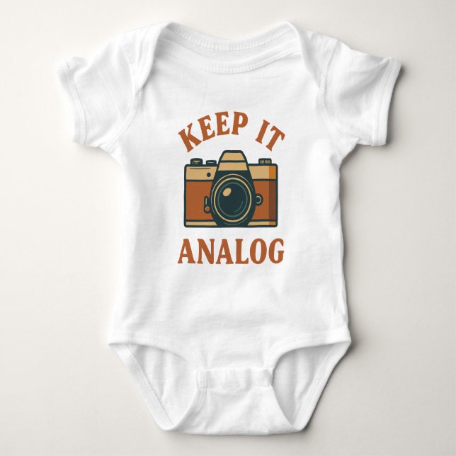 Behålla analog t shirt (Framsida)