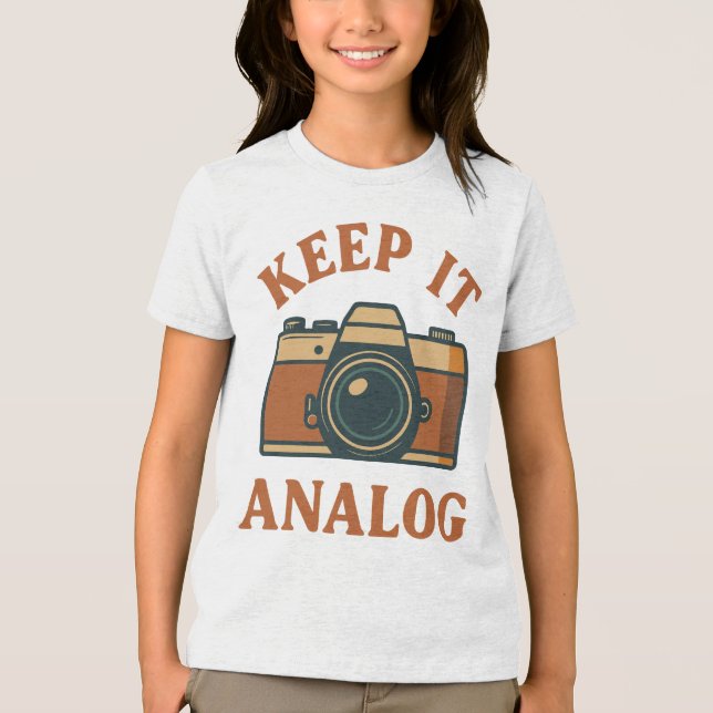 Behålla analog t shirt (Framsida)