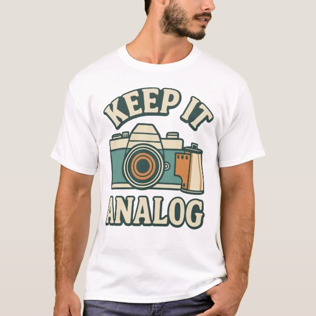 Behålla analog t shirt (Framsida)