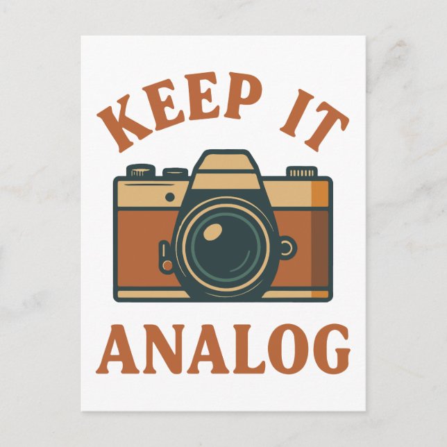 Behålla analog vykort (Framsida)