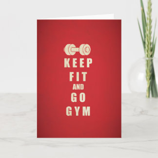 Behålla Anpassa till GYM-offert Kort