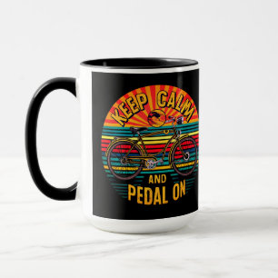 Behålla Anspråk och datum för typografi Mugg