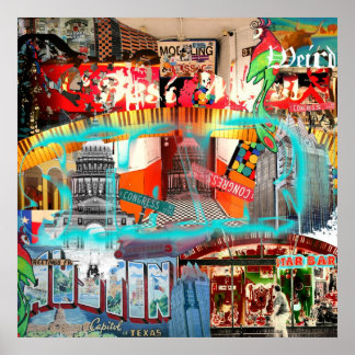 Behålla Austin Konstig Poster