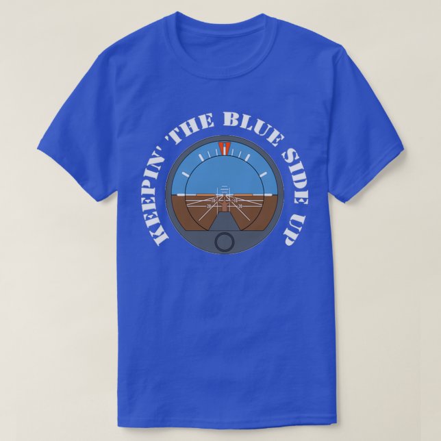 Behålla av blåsidan uppåt t shirt (Design framsida)
