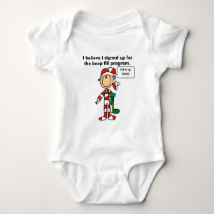 Behålla av julklapp t-shirt