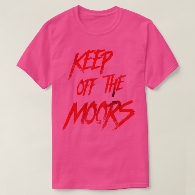 Behålla av Moors An American Werevarg i London T Shirt (Design framsida)