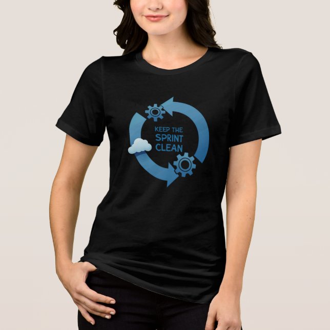 Behålla av Sprint Clean T Shirt (Framsida)