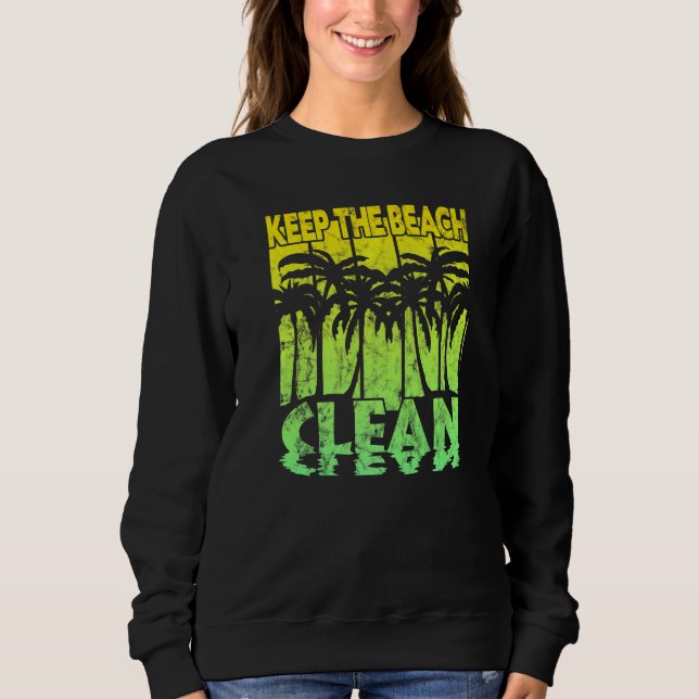Behålla Beach Clean T Shirt (Framsida)