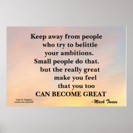 BEHÅLLA BORT FRÅN MÄNNISKORS MOTIVERADE POSTER