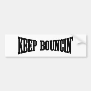 Behålla Bouncin' Bildekal