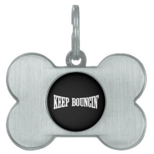 Behålla Bouncin' ID-bricka Husdjur