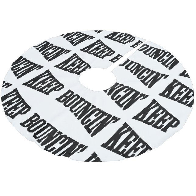 Behålla Bouncin' Julgransmatta Borstad Polyester (Vinklad)