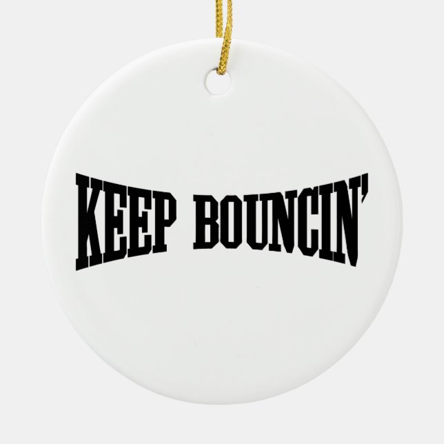 Behålla Bouncin' Julgransprydnad Keramik (Framsidan)