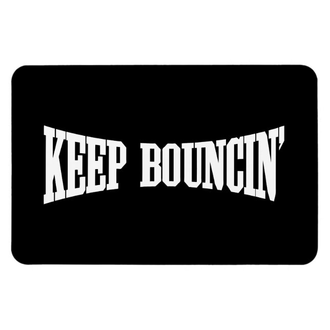 Behålla Bouncin' Magnet (Horisontell)
