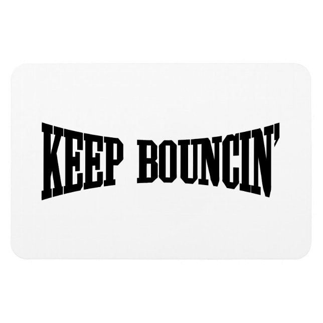 Behålla Bouncin' Magnet (Horisontell)