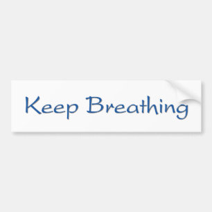 Behålla Breathing Bildekal