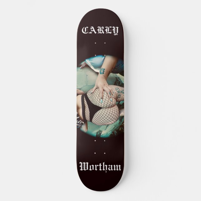 Behålla Carly ut ur länet Mini Skateboard Bräda 18,5 Cm (Framsida)