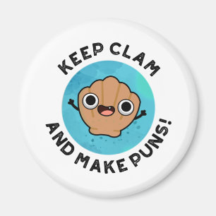 Behålla Clam och gör punktering till en snygg Snäc Magnet