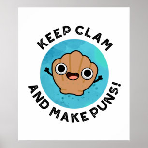 Behålla Clam och gör punktering till en snygg Snäc Poster