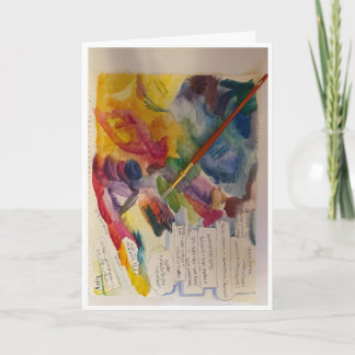 Behålla Colour World Card Kort