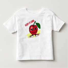 behålla coola äpple t shirt