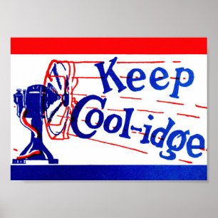 Behålla Coolidge (Calvin Coolidge) Poster